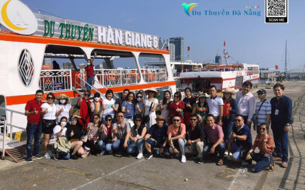 Du Thuyền Hàn Giang Đà Nẵng: Vé Ngắm Cầu Rồng Phun Lửa Tuyệt Vời & Ăn Tối Sang Trọng